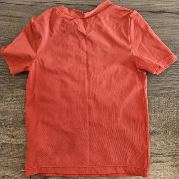 4t Red Old Navy "RIDE THE WAVES" rashguard swimshirt Vacation Spring Break beach - Picture 4 of 14